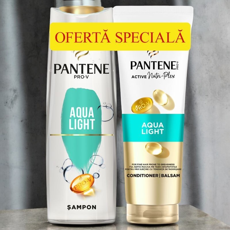 Pantene șampon Aqualight 400 ml