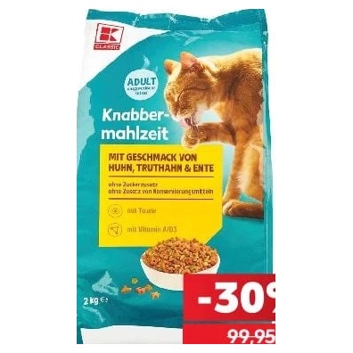 K-Classic hrană uscată pisici 2 kg