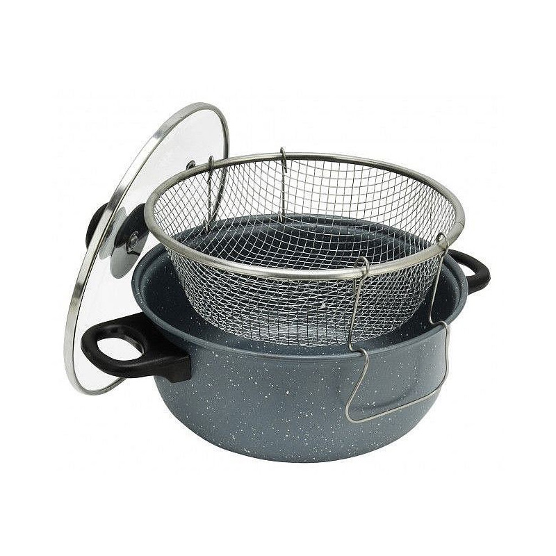 Grünberg friteuză cu capac din sticlă