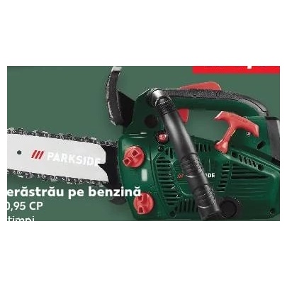 Parkside mini fierăstrău pe benzină