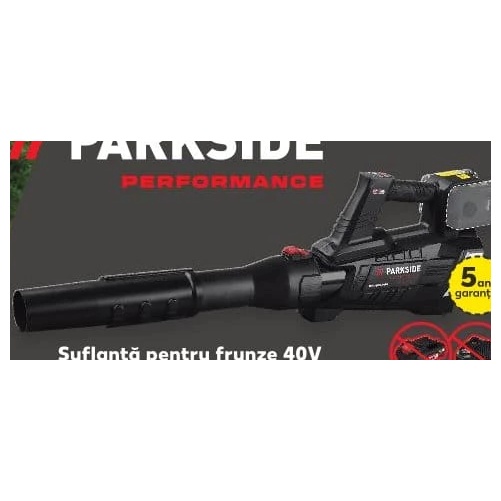Parkside suflantă pentru frunze 40 V
