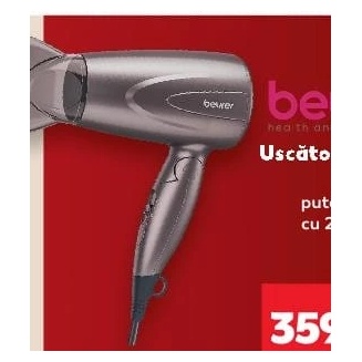 Beurer uscător de păr pliabil 1300 W