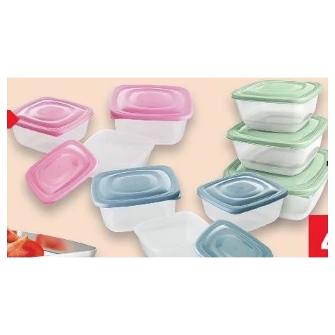 Set caserole cu capac 2,5/1,5/1 l