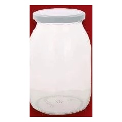 Borcan cu capac 1 l