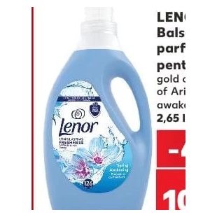 Lenor balsam și perle parfumate pentru rufe