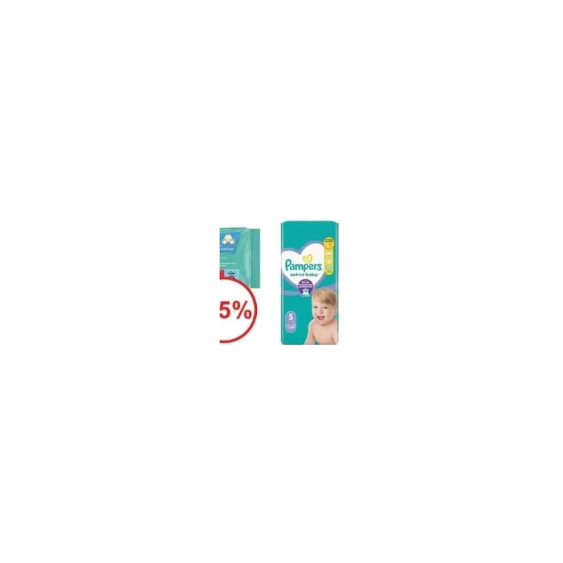 Pampers Jumbo Mini Junior, mărimea 5, 54 bucăți