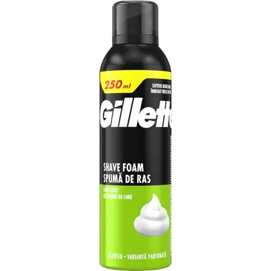 Gillette spumă de ras, 250 ml