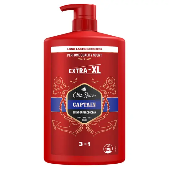Old Spice Captain gel de duș, 1000 ml