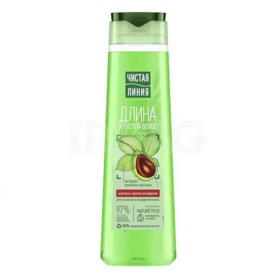 Чистая Линия șampon împotriva căderii părului, 400 ml