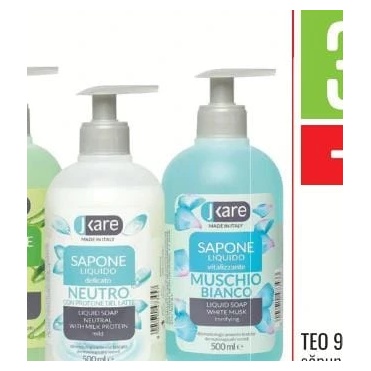 JKare săpun lichid 500 ml, diverse sortimente