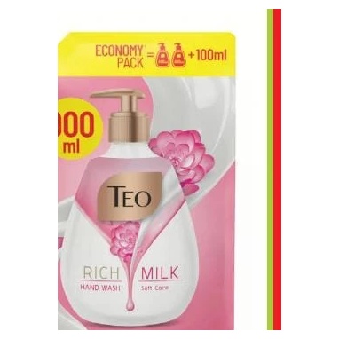 Teo săpun lichid rezervă 900 ml, diverse sortimente