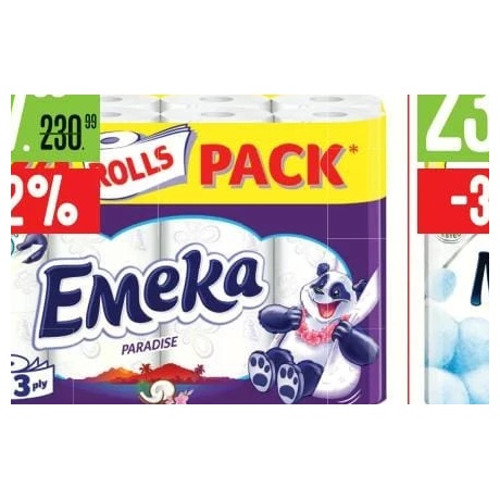 Emeka hârtie igienică 3 straturi, 24 role