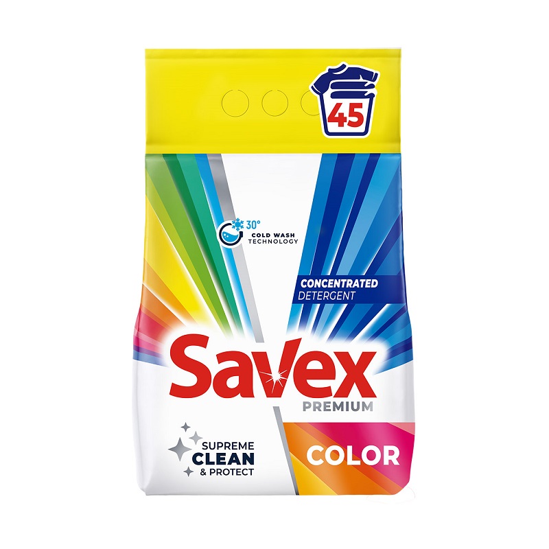 Savex detergent pudră 3,6 kg, diverse sortimente