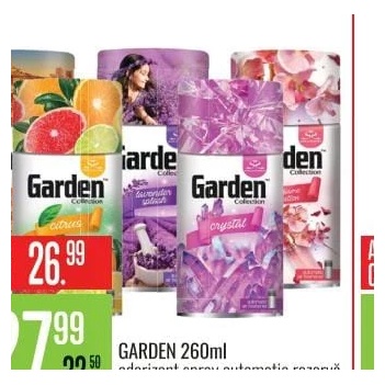 Garden odorizant spray automat rezervă 260 ml, diverse sortimente