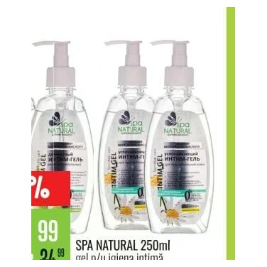 Spa Natural gel pentru igienă intimă 250 ml, diverse sortimente