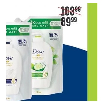 Dove săpun lichid rezervă 750 ml