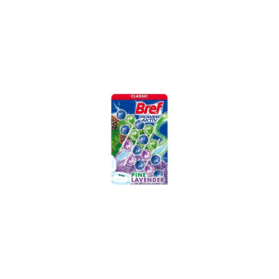 Bref bloc pentru toaletă, 50 g, diverse sortimente