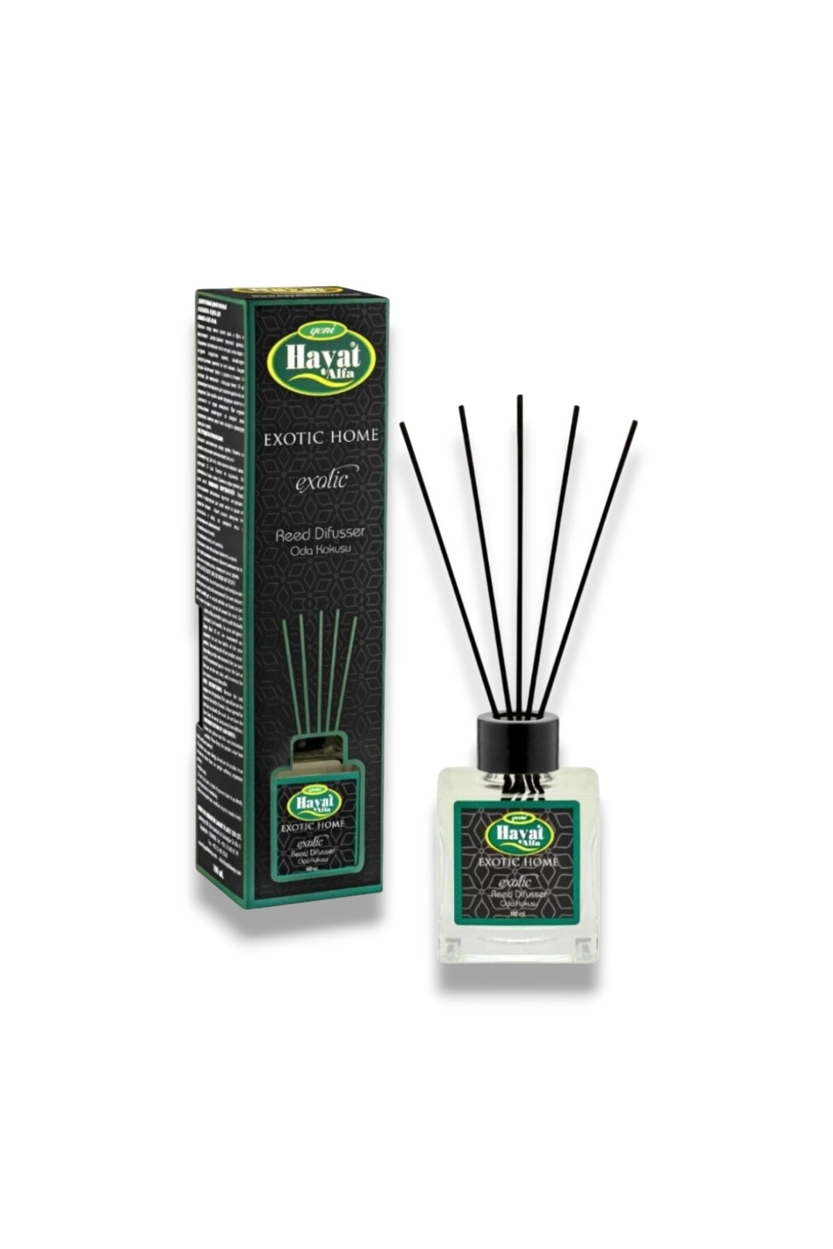 Hayat Alfa difuzor cu bețișoare, 100 ml, diverse sortimente