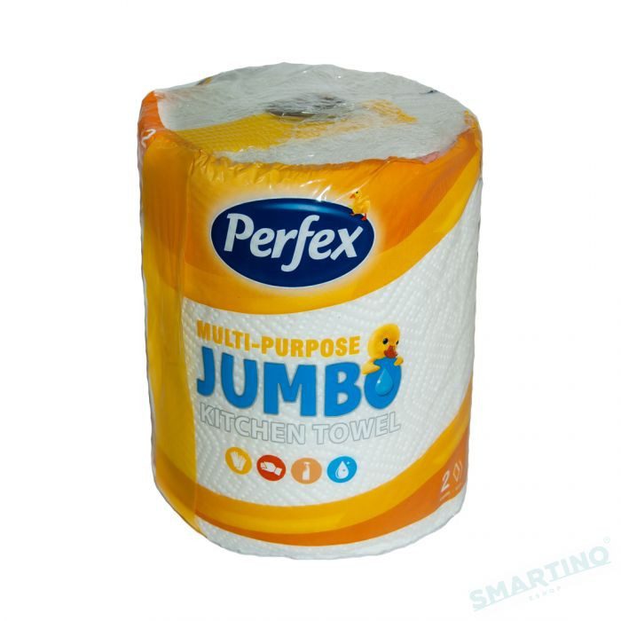 Perfex Jumbo prosop din hârtie, 1 rolă