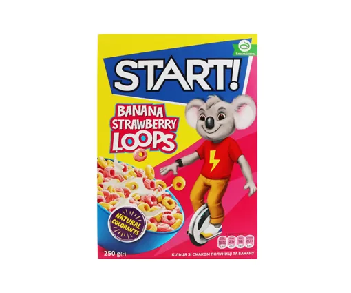 Start Inelușe Banană Cereale 250g