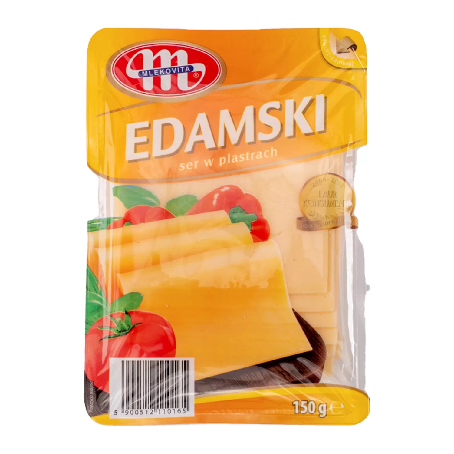 Cașcaval "Mlekovita" în sortiment, 150 g.