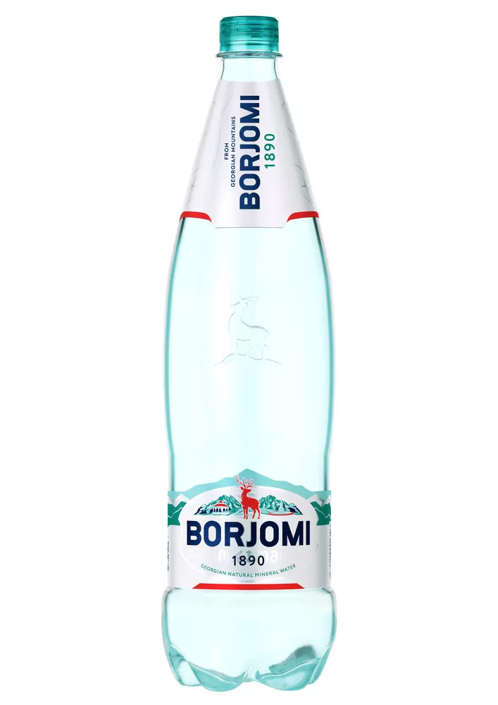 Apă minerală "Borjomi", 1,25 L.