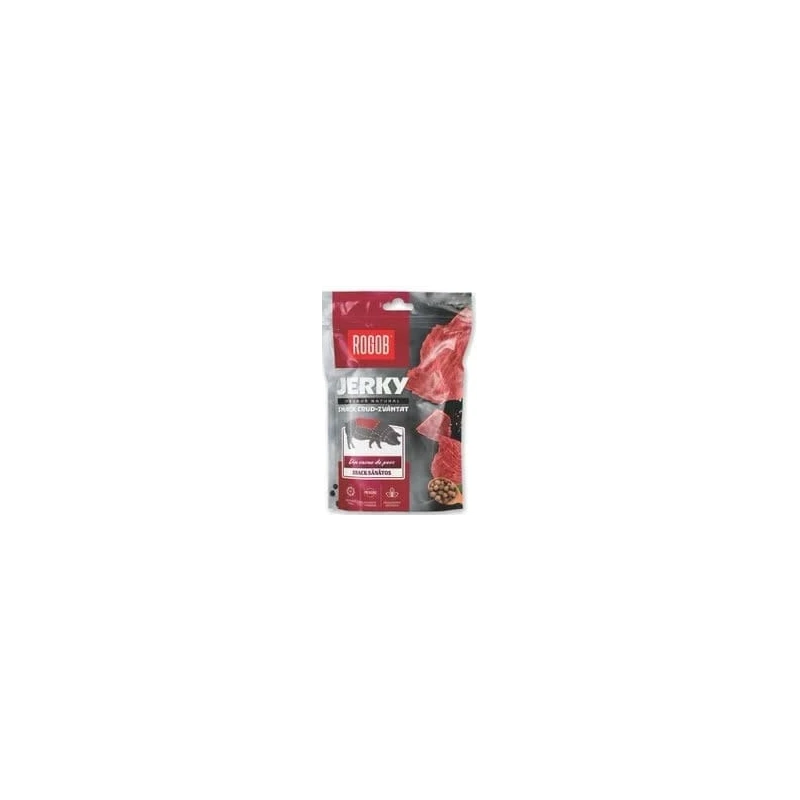Rogob jerky de porc crud-zvântat, 40 g