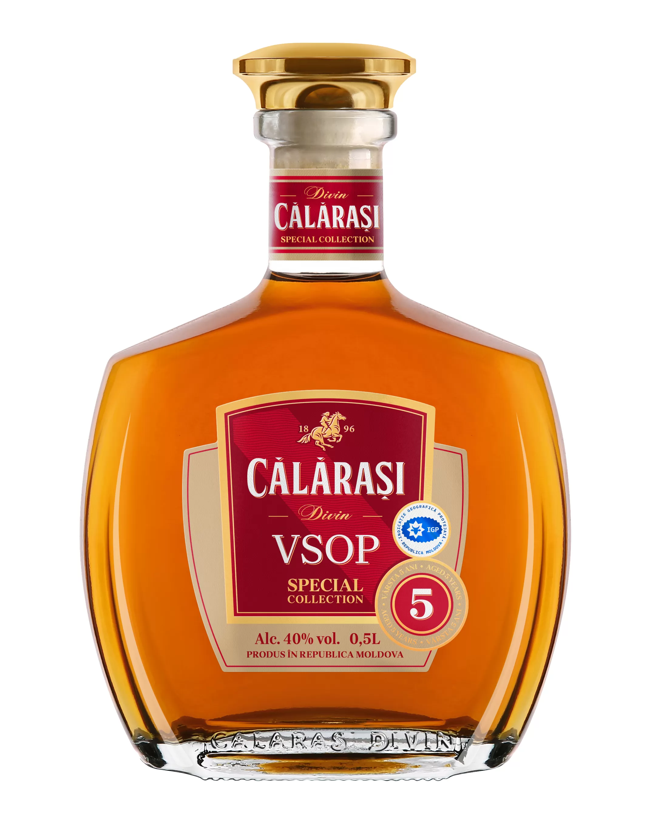 Călărași divin 5 ani VSOP Special Collection, 500 ml