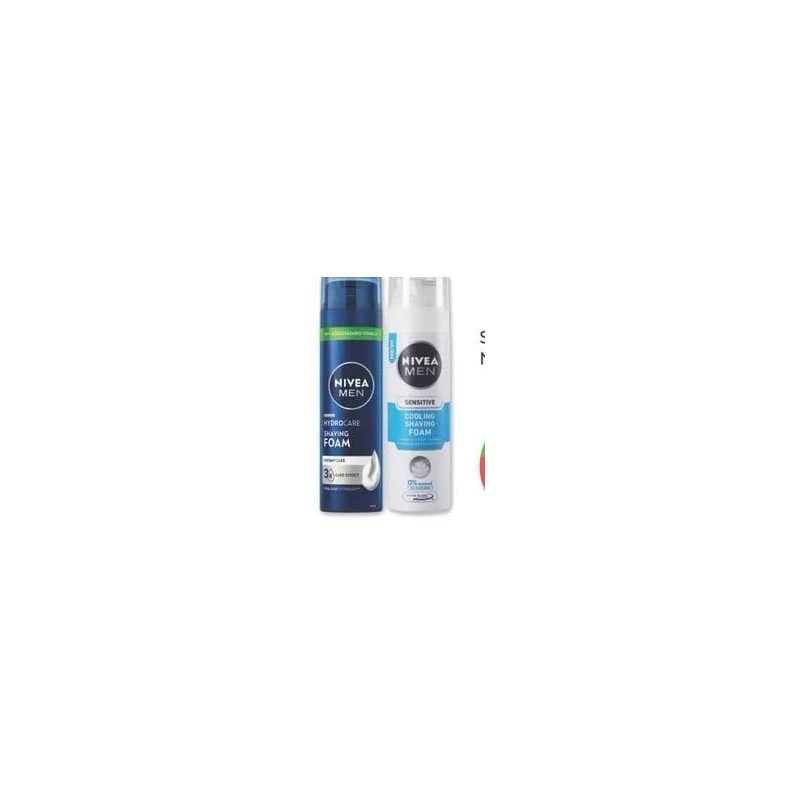 Nivea Men spumă de ras în sortiment, 200 ml