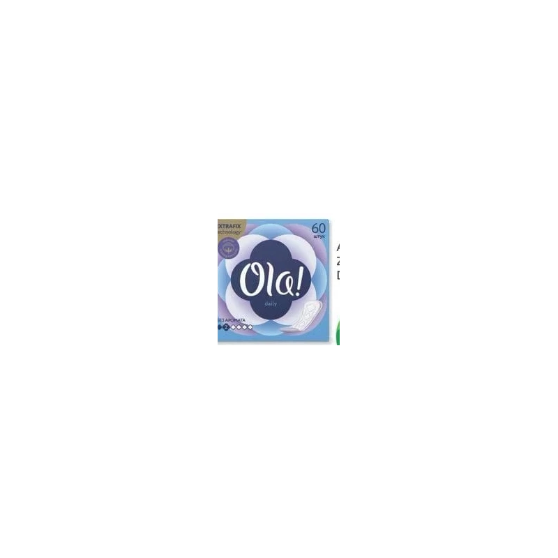 Ola! Daily absorbante zilnice, 60 bucăți