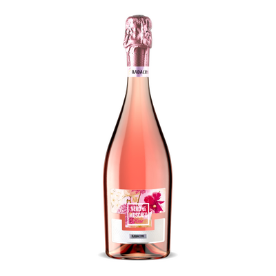 Vin Spumant Radacini Vero Di Moscato Roz Dulce 0.75L