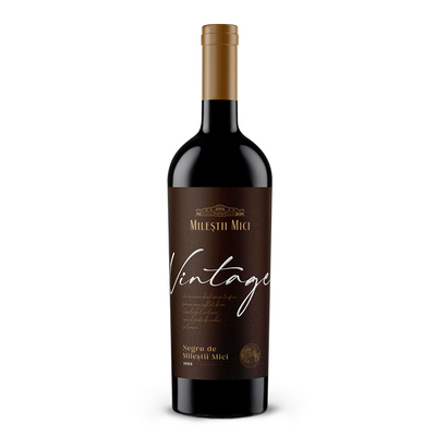 Vin Milestii Mici Vintage Negru De Milesti 1988 Rosu Sec 0.7L