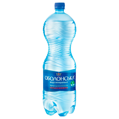 Apa Minerala Obolonskaia-2 Gazata Pet 2L