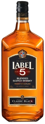 Whisky Label 5 Classic Black 40% 1L