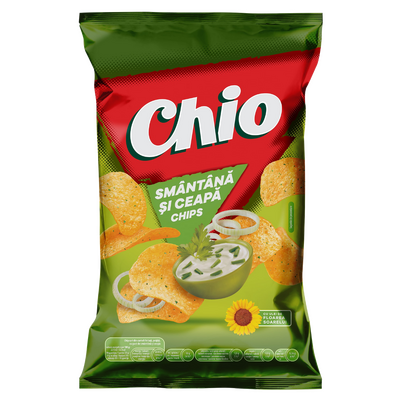 Chipsuri Chio Smantana & Ceapa 125G