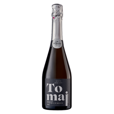 Vin Spumant Tomai Black Alb Demisec 0.75L