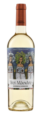 Vin Domeniile Vorniceni Trei Mandre Alb Sec 12.5% 750Ml