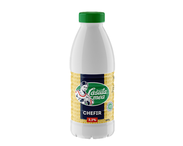 CĂSUȚA MEA chefir 3,2%, 0,4 l