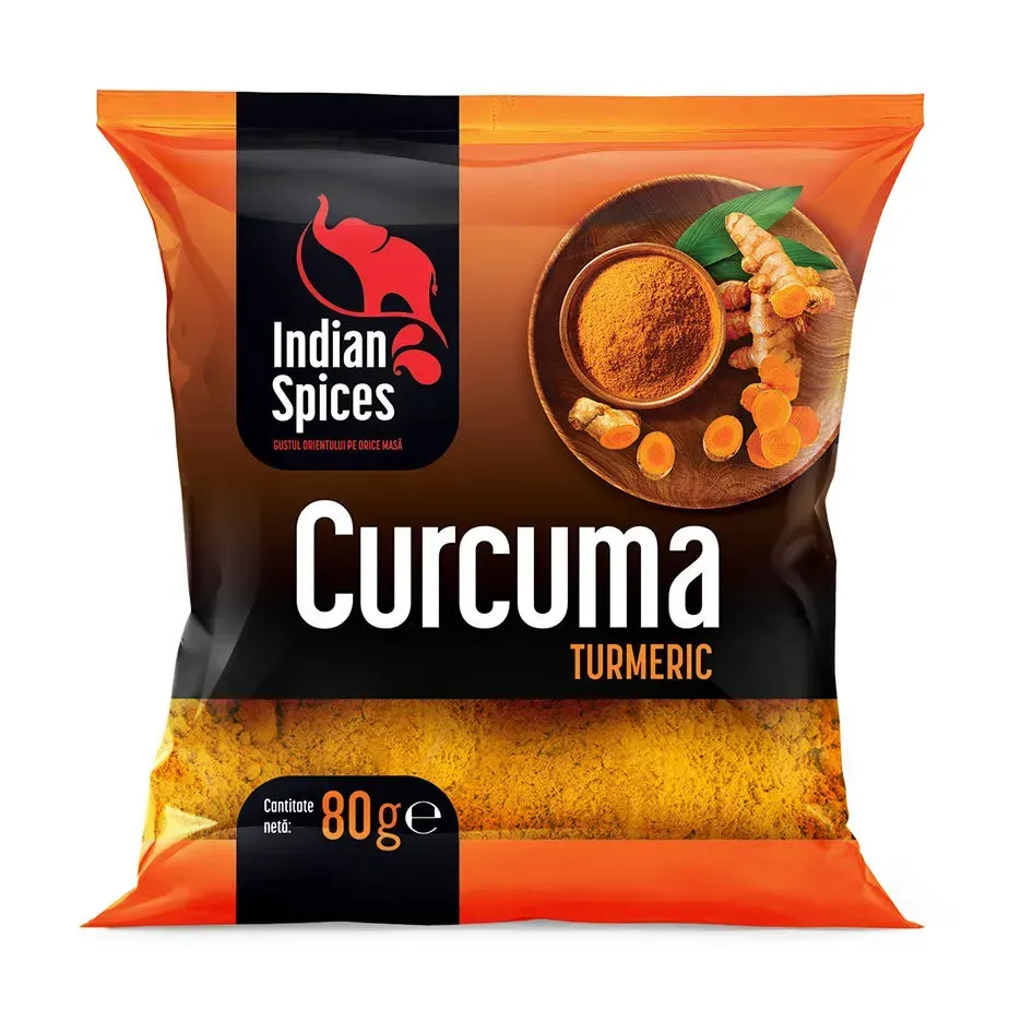 INDIAN SPICES curcuma, 80 g