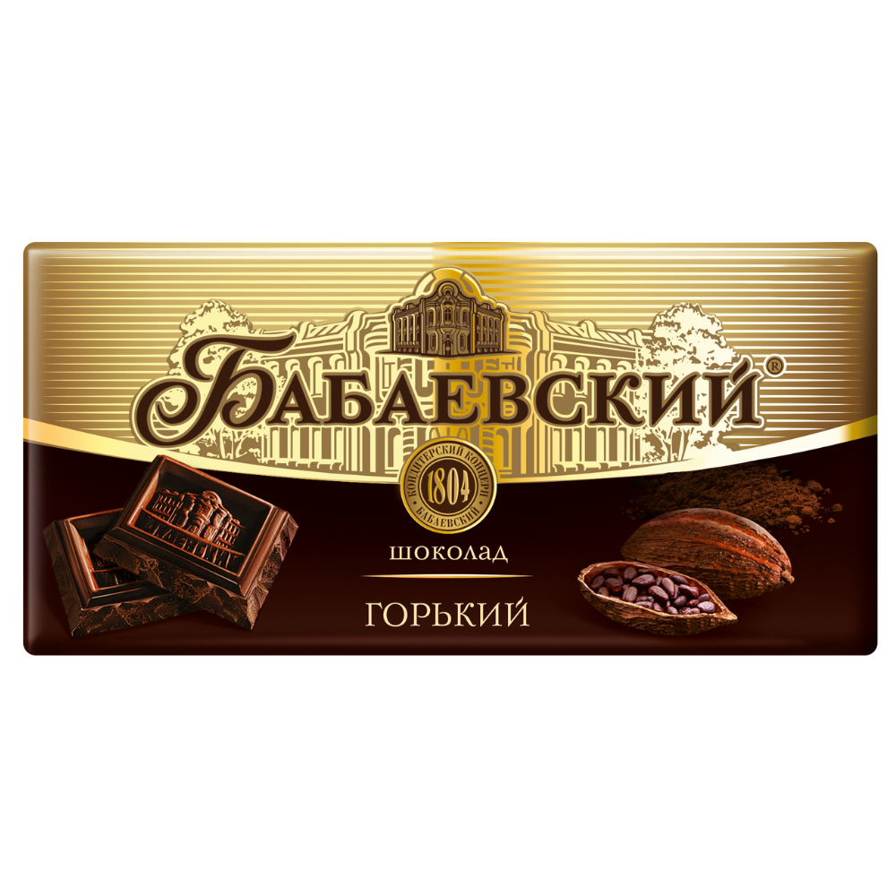 БАБАЕВСКИЙ ciocolată amară, 75 g