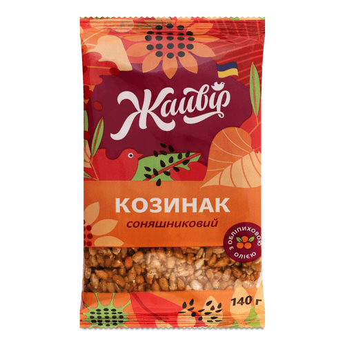 JAIVIR cozonac din semințe de floarea-soarelui, 140 g