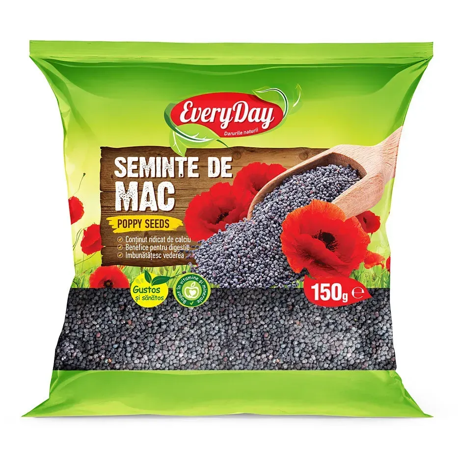 EVERYDAY semințe de mac, 150 g