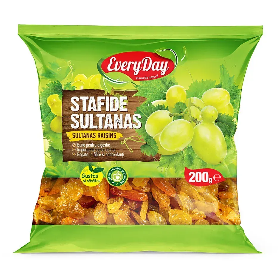 EVERYDAY stafide Sultanas, 200 g