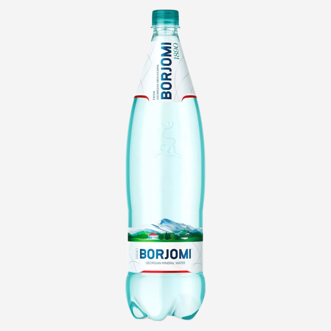 BORJOMI apă minerală carbogazoasă, 1,25 l