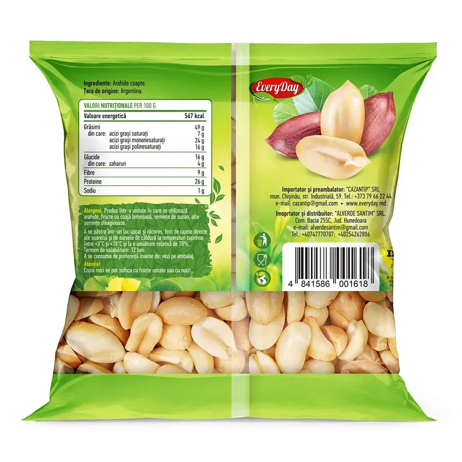 EVERYDAY arahide decojite, 300 g