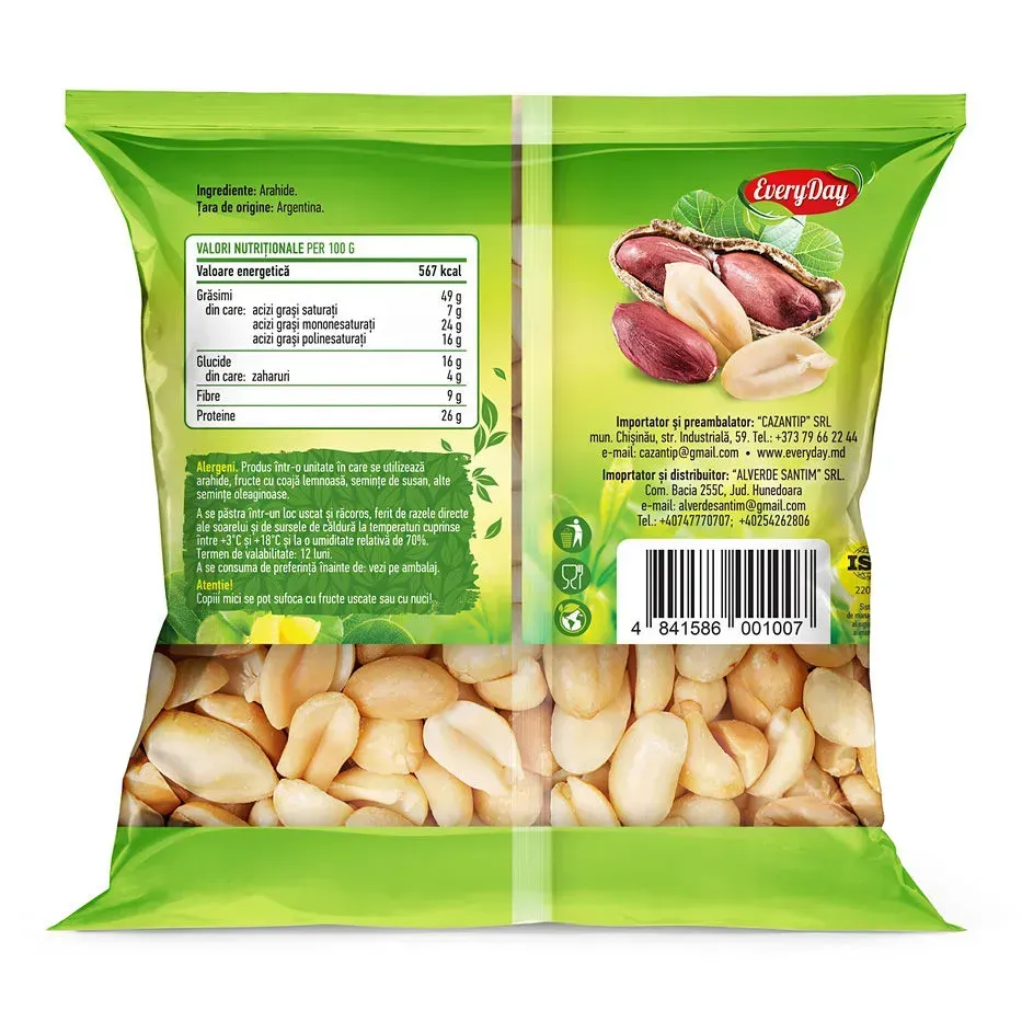 EVERYDAY arahide decojite, 150 g