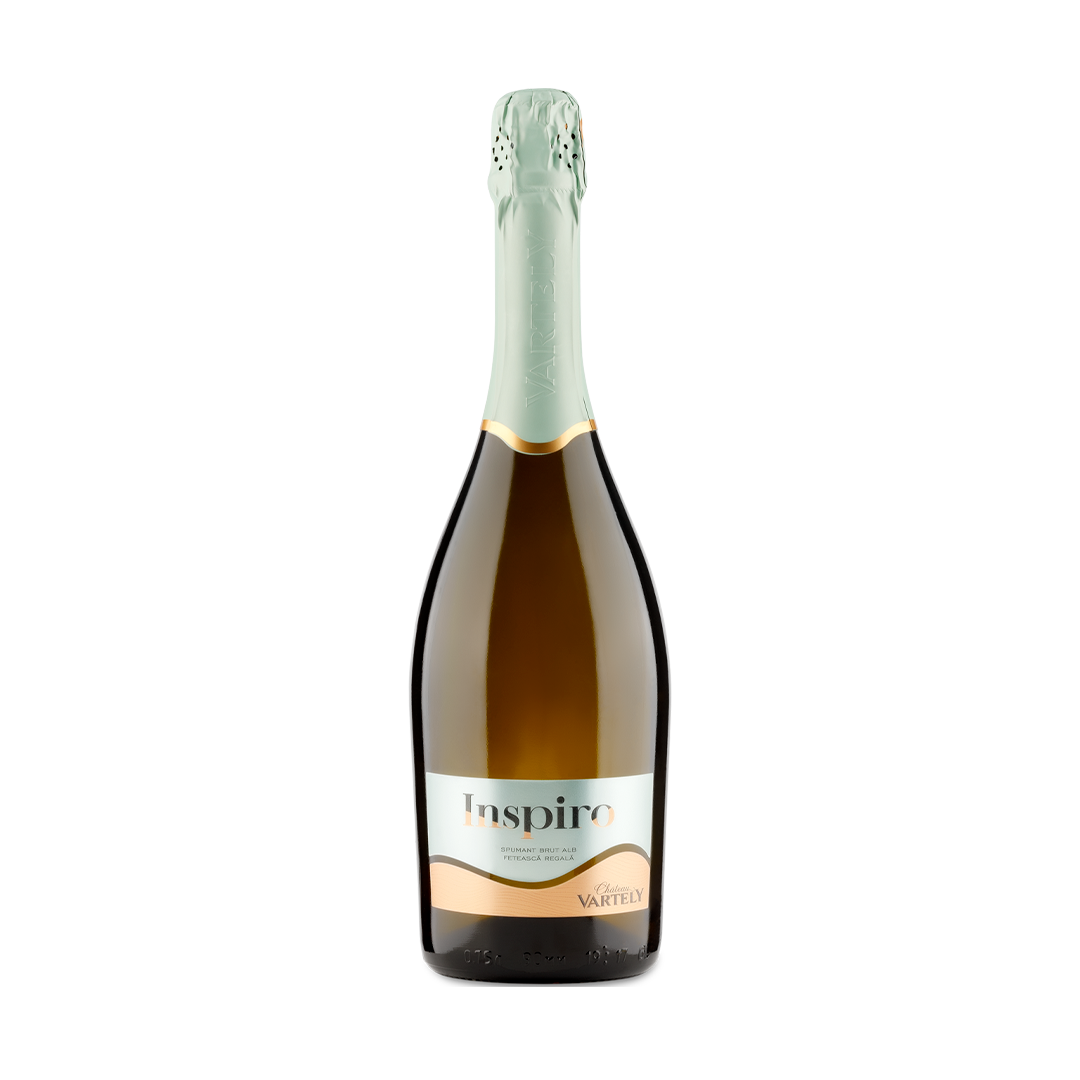 CHATEAU VARTELY Inspiro Fetească Regală vin spumant alb brut, 0,75 l