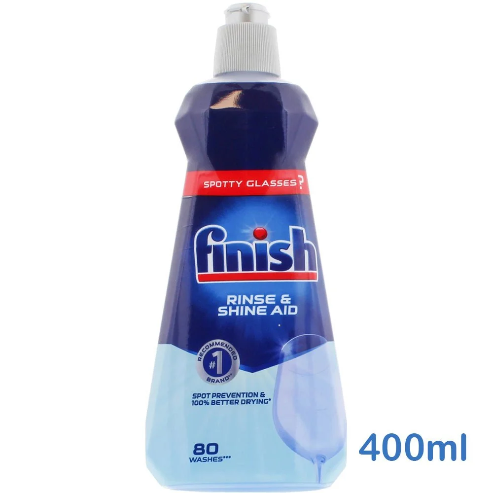 FINISH gel de clătire pentru mașina de spălat vase, 400 ml