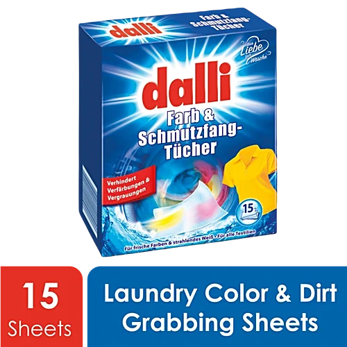 DALLI șervețele pentru spălare Color, 15 buc.