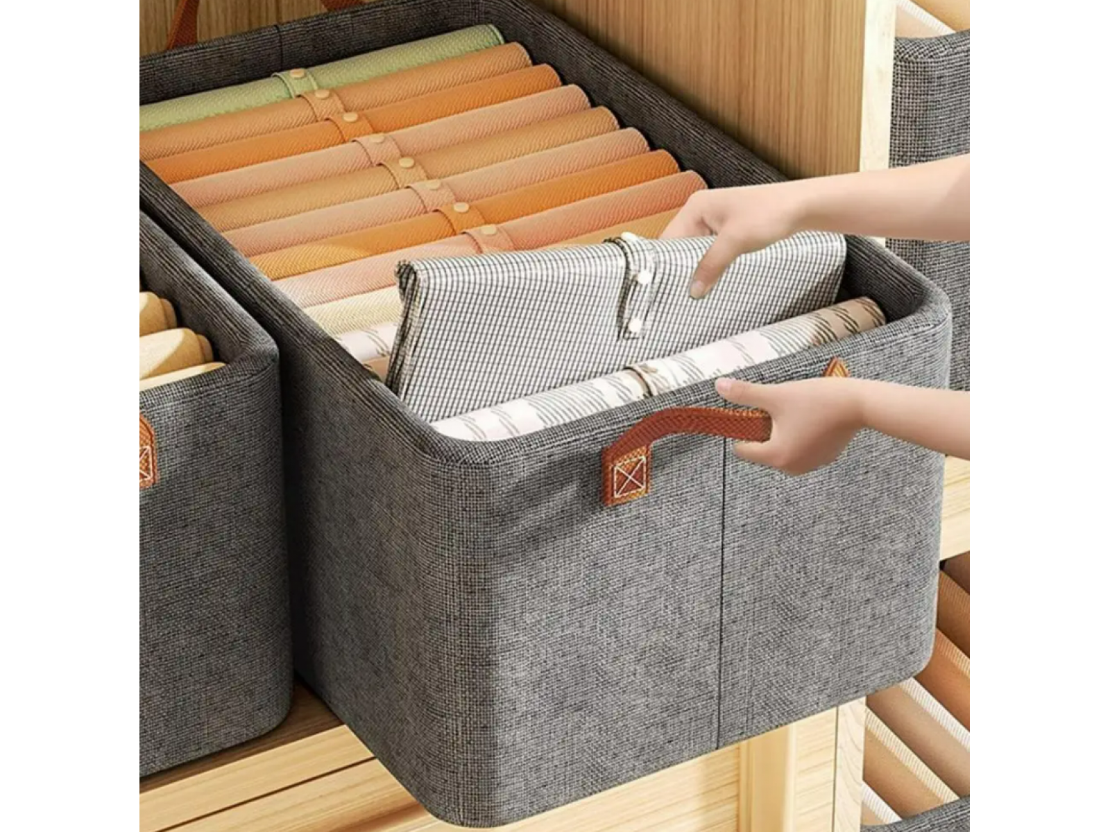 Organizator pliere pentru îmbrăcăminte Magus 47x28x20 cm